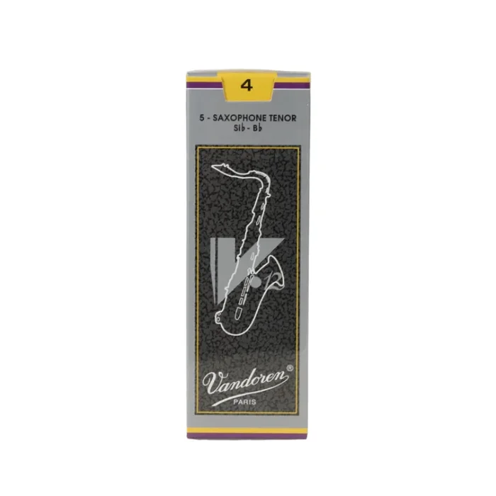 Vandoren SR624 #4 V.12 Tenor Sax Reeds- Box of 5