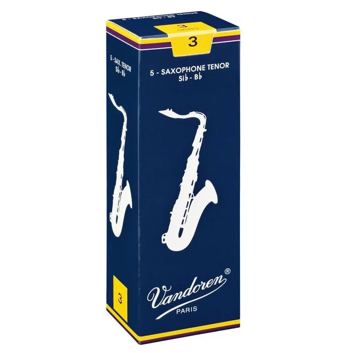 Vandoren Tenor Saxophone Reeds | Box of 5 | 3.5