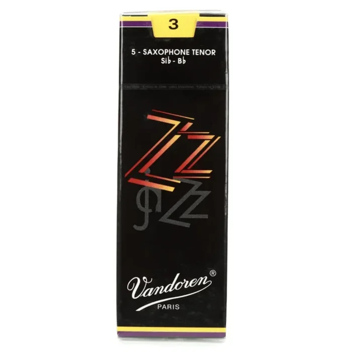 Vandoren ZZ Tenor Saxophone Reeds, Strength 3, Box of 5