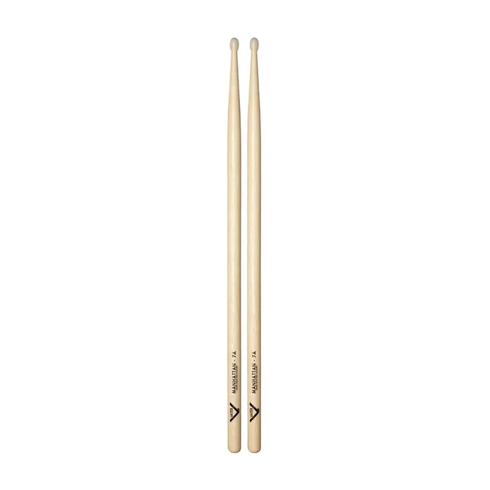 Vater American Hickory 7A Drumsticks Nylon Tip