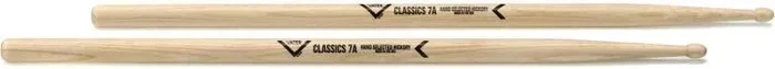 Vater Classics Drumsticks – 7A – Wood Tip