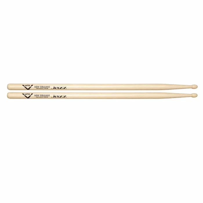 Vater Hickory New Orleans Jazz Wood Tip Drum Sticks