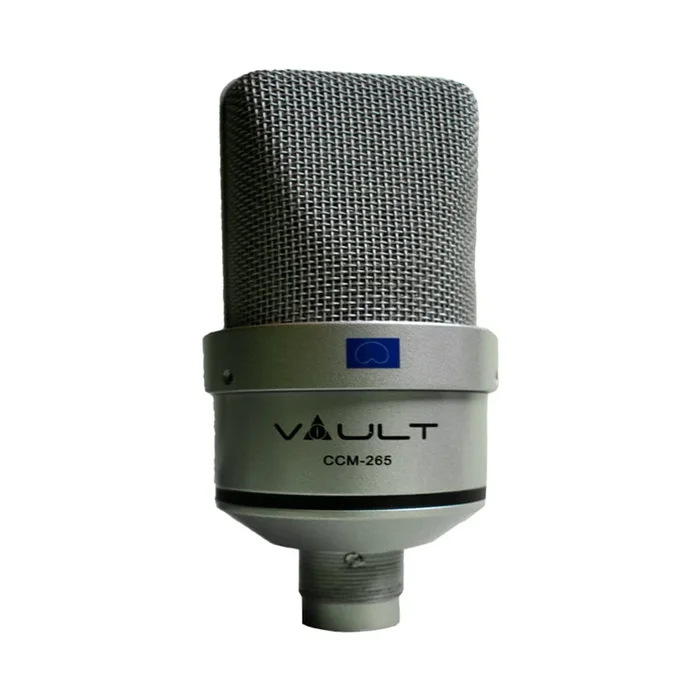 Vault CCM-265 Condenser Cardioid Microphone with Shockmount and XLR cable
