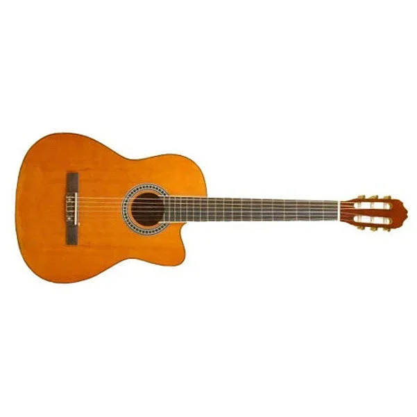Vault EC16 39inch Cutaway Classical Guitar