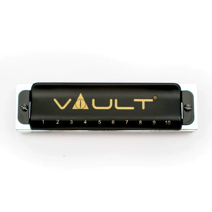 Vault HA1100 Key of C 10-Hole Harmonica