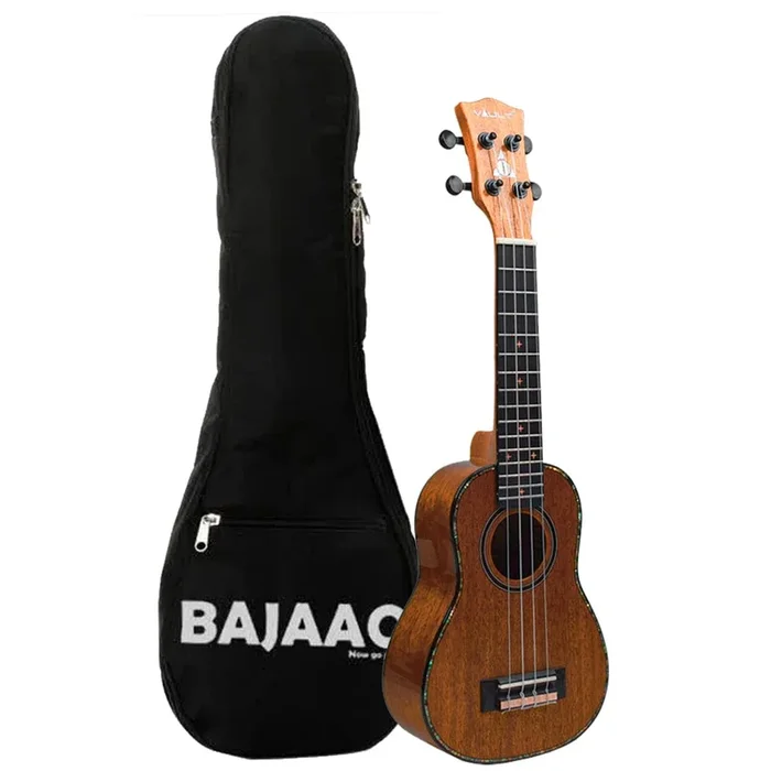 Vault Performer Pro 21″ All Solid Mahogany Premium Soprano Ukulele with Gigbag