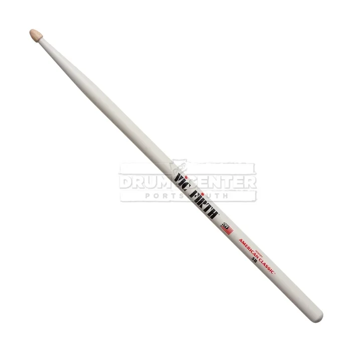Vic Firth American Classic Drum Stick 5B w/White Finish