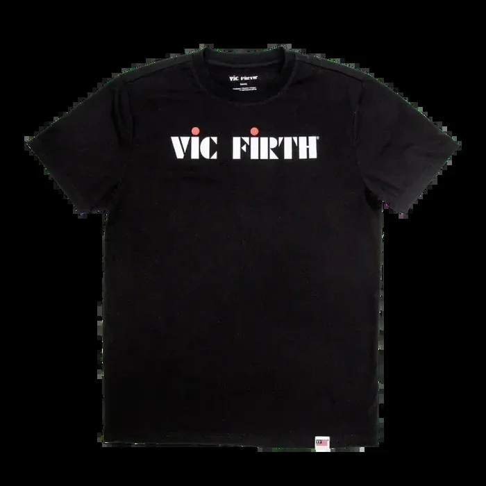 Vic Firth Black Logo Tee | L