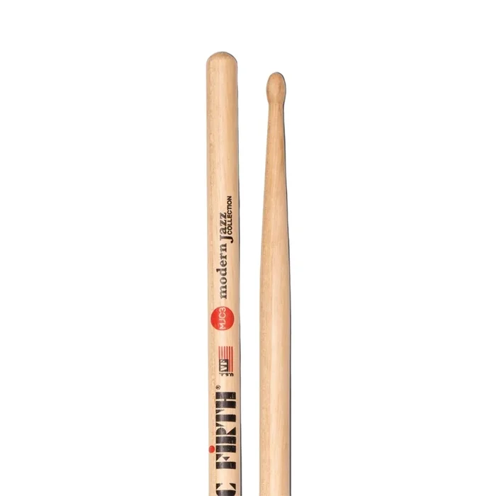 Vic Firth Modern Jazz Collection 3 Hickory Drumsticks – Wood Tip
