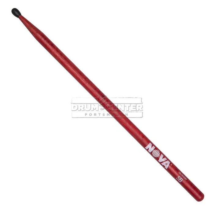 Vic Firth NOVA 5BN Red Drum Sticks 12pr