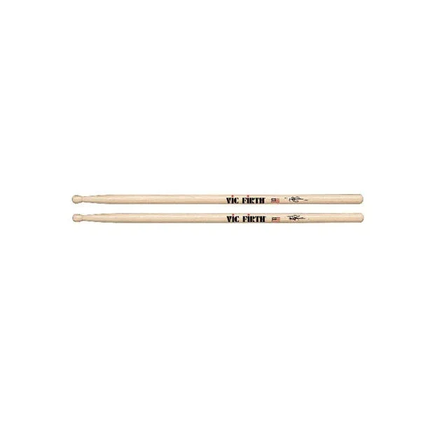Vic Firth STB1 Signature Terry Bozzio Wooden Tip Drumsticks