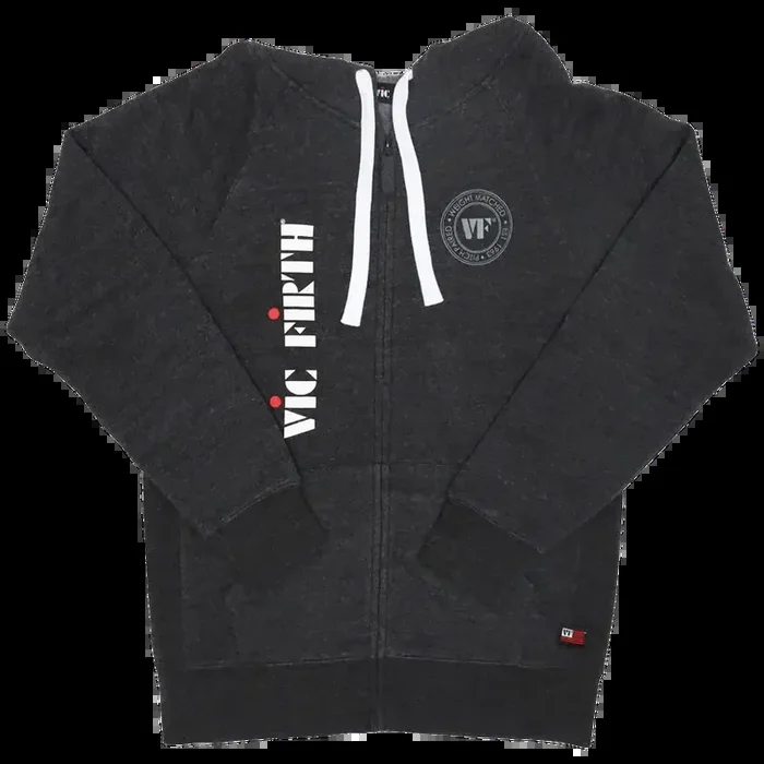 Vic Firth Zip Up Logo Hoodie | XL