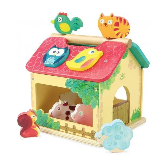 Vilac farm animal shape sorter