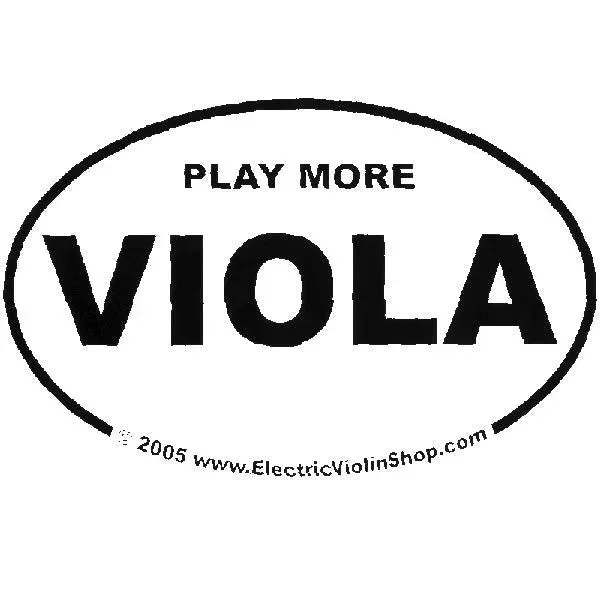 Vinilo Ovalado Play More Viola
