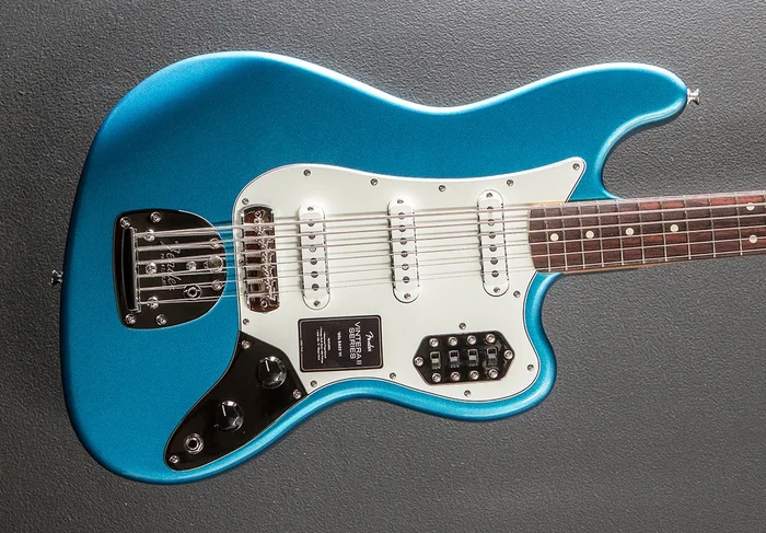 Vintera II 60’s Bass VI – Lake Placid Blue
