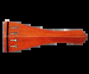 Violin Tailpiece – Hill Style Boxwood with Ebony Fret