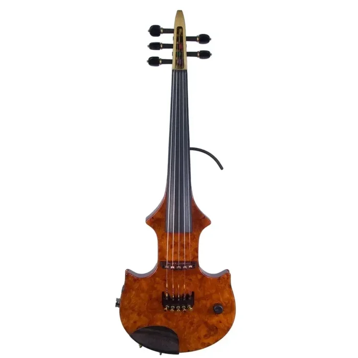 Violon électrique 5 cordes ZETA JV45 Jazz Fusion, table en loupe d’Amboyna