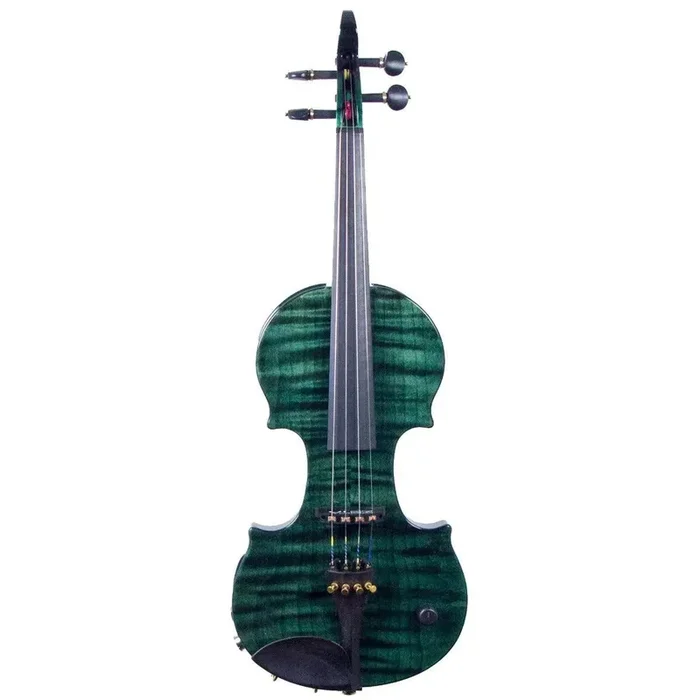 Violon ZETA CV44 Jazz Classic, érable flammé vert transparent
