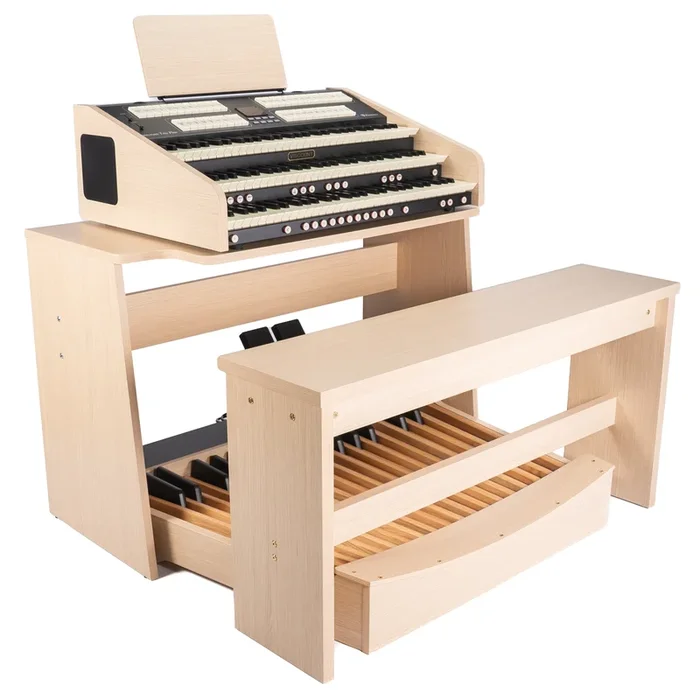 Viscount Cantorum Trio Plus Three Manual Portable Organ W/ STAND, PEDALS, AND BENCH