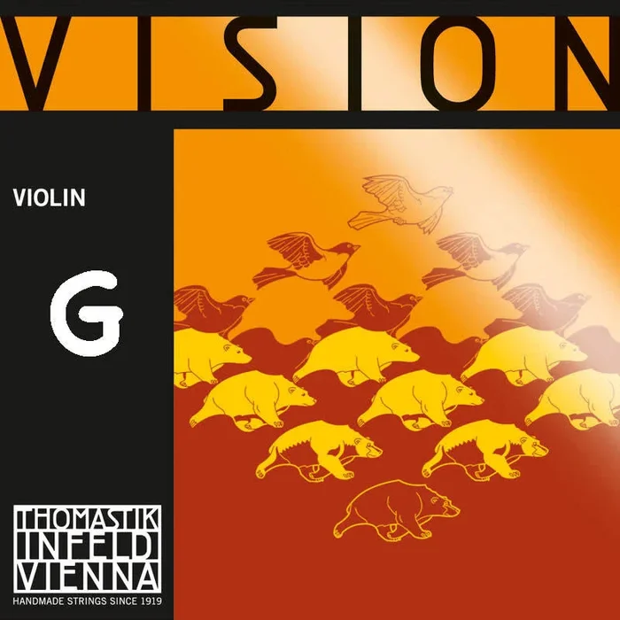 VISION violin G string by Thomastik-Infeld, silver,