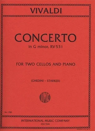 Vivaldi, A.: Concerto in G Minor, RV 531 (2 Cellos & Piano) IMC