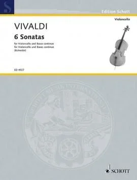 Vivaldi, Six Sonatas for Cello and Piano (Schott)