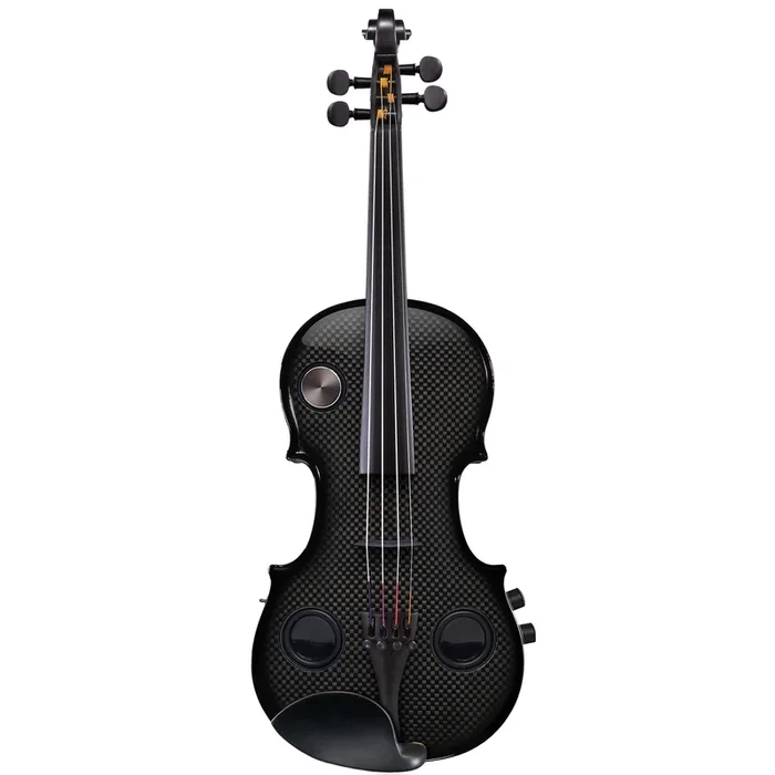 Volta Glassertron Carbon Composite Hybrid Electric Violin with Speakers & Reverb