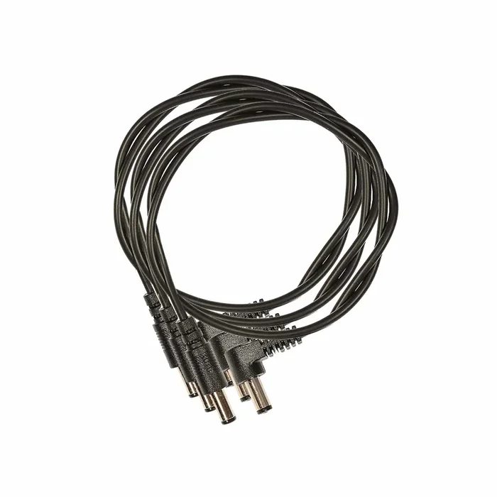 Voodoo Lab Cable 2.1mm Standard Polarity Center Negative Right-Straight 18″ 3 Pack Bundle