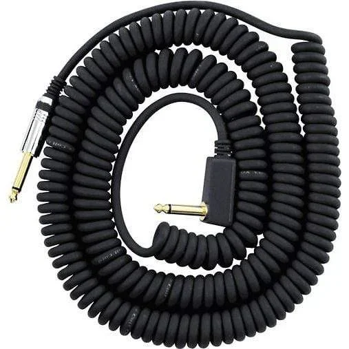 Vox Premium Vintage Coiled Guitar Cable 9m -Black