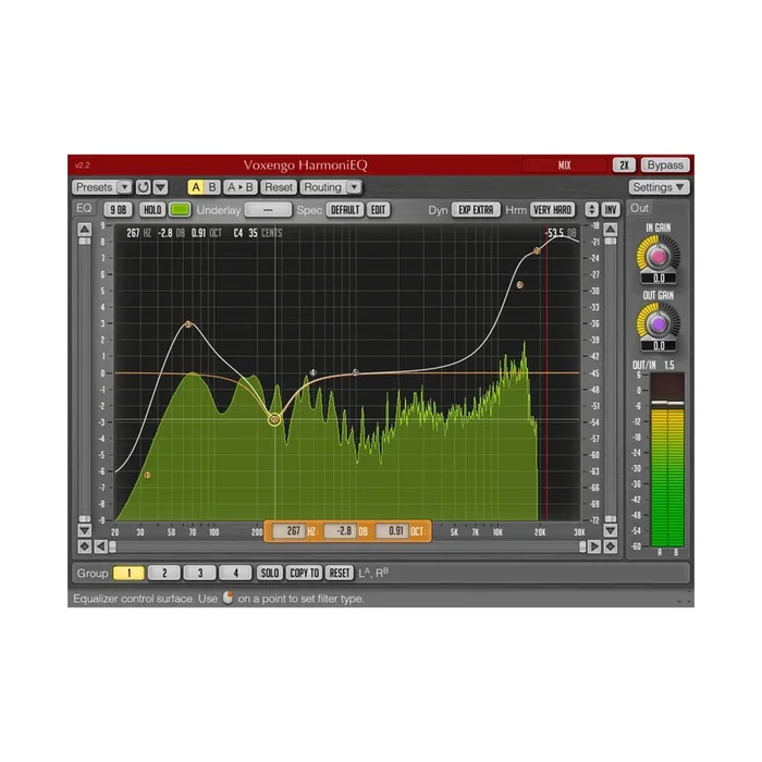 Voxengo HarmoniEQ Plug-in