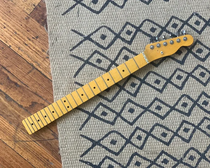 Warmoth Telecaster Neck – Soft V Neck w/ Hipshot Locking Tuners