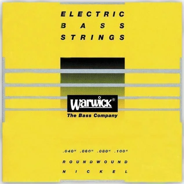 Warwick Strings Yellow Nickel 4-String Medium Light 40-100