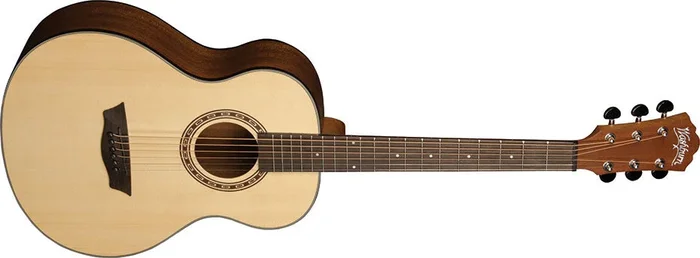 Washburn Apprentice Series G-Mini 5 7/8 Size 6-String Acoustic Guitar with Backpack Gig Bag