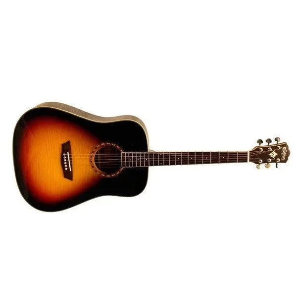Washburn WD10FSB Acoustic Guitar – Tobacco Sunburst