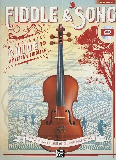 Wiegman/Bratt/Phillips: Fiddle & Song, Bk.1 (viola)(CD) Alfred