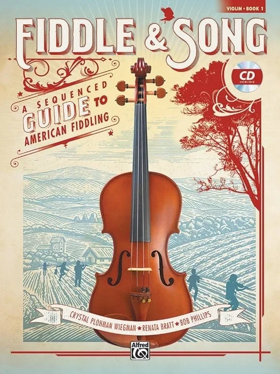 Wiegman: Fiddle & Song, Book 1, A Sequenced Guide to American Fiddling, Violin Book + CD, Alfred