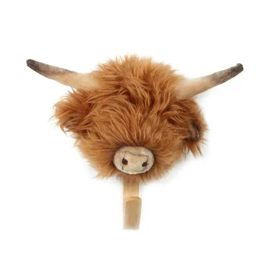 Wild & Soft – highland cow coat hanger