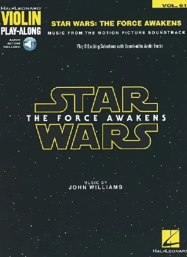Williams: Star Wars The Force Awakens Vol. 61 (cello & media access)