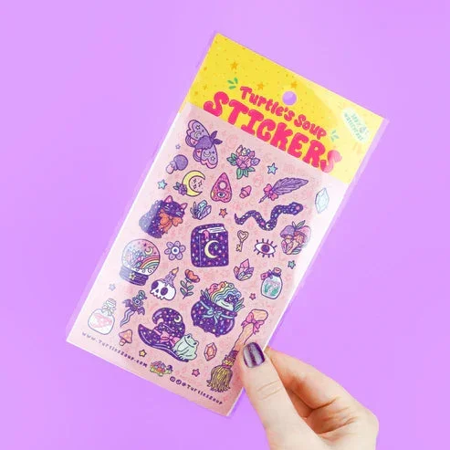 witch stickers sticker sheet