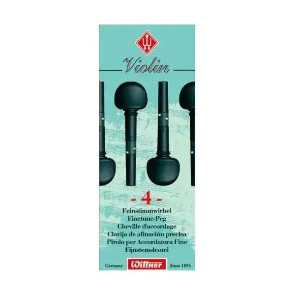 Wittner Finetune-Peg juego de 5 afinadores con engranajes para violín
