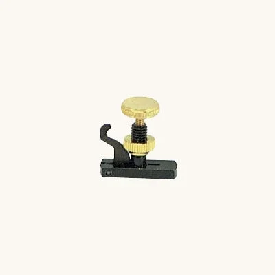 Wittner Hill-Style Fine Tuner for Violin – Black and Gold