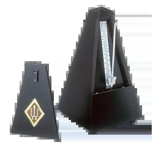 Wittner Metronome Wood Black with Bell