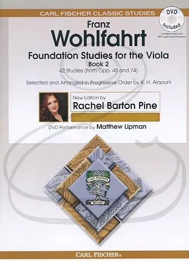 Wohlfahrt (Pine): Foundation Studies, Bk.2 (viola)(DVD) Carl Fischer