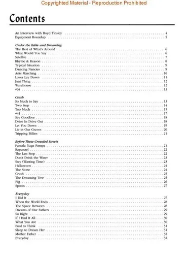 Wood: Dave Matthews Band – Just The Riffs For Violin (violin)