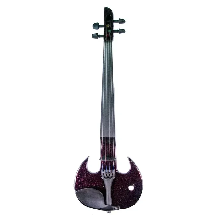 Wood Violins Stingray Pro 4-String Electric Violin, Purple Sparkle Finish