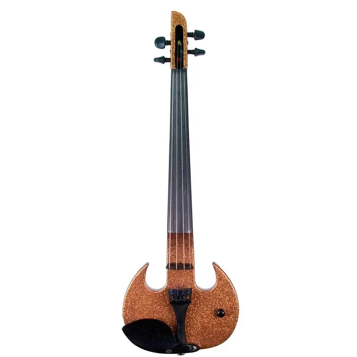 Wood Violins Stingray Pro Violon électrique 4 cordes Finition cuivre