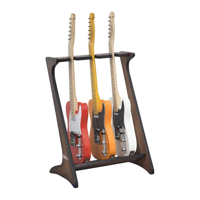 Wooden 3 Guitar Stand – Vintage