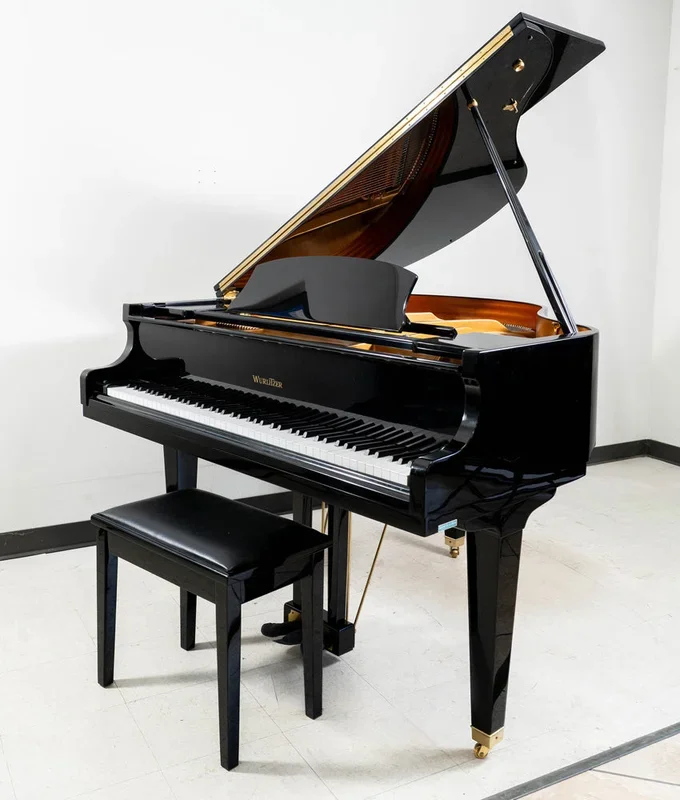 Wurlitzer C143 4’8″ Grand Piano – Polished Ebony | Used