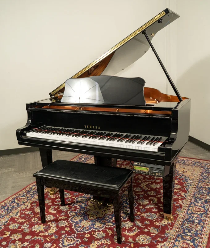 Yamaha 5’3″ GC1 w/ Player System Grand Piano | Polished Ebony | SN: 6165976 | Used