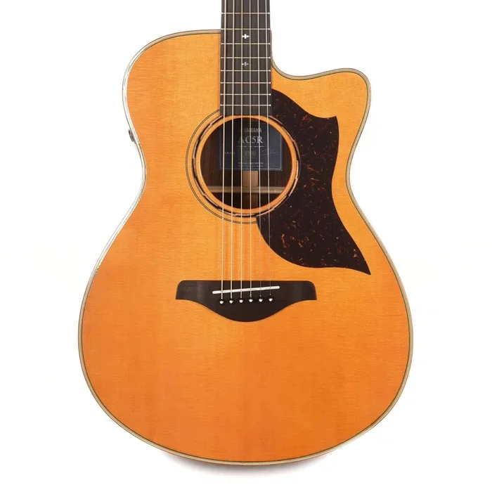 Yamaha A Series AC5R A.R.E Concert Cutaway Acoustic/Electric Vintage Natural